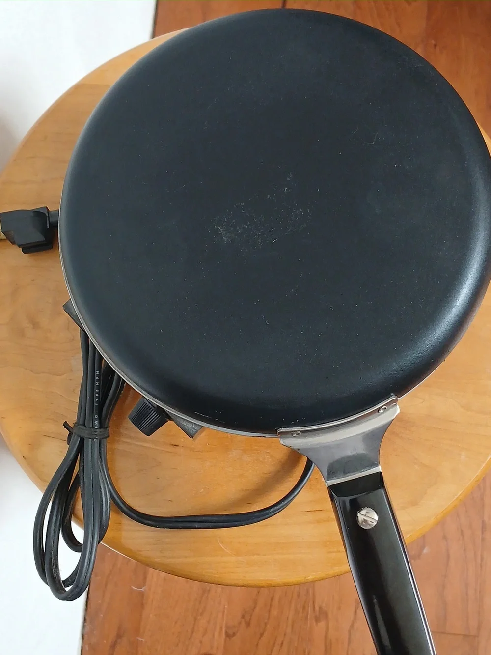 Vintage Sunbeam M'sieur Electric Crepe Maker Kitchen Appliance Plug In Desserts
